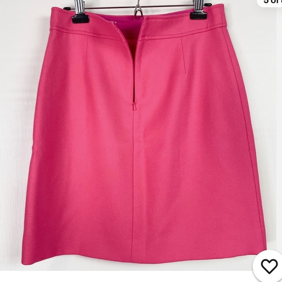 J. Crew Bold Pink Mini Skirt - Picture 5 of 7